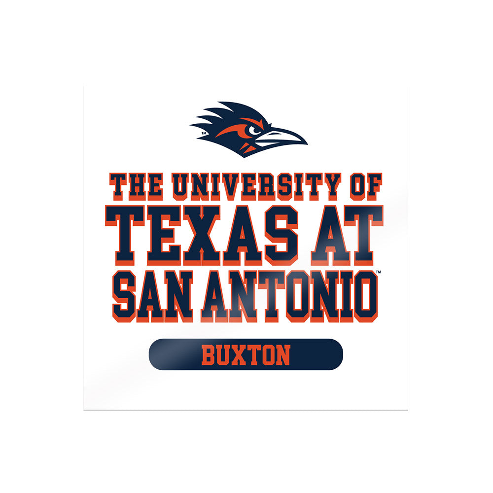 UTSA - NCAA Football : Jameian Buxton - Sticker-0