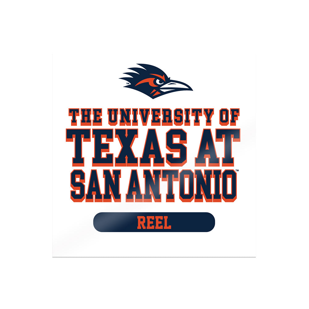 UTSA - NCAA Cheerleading : Bella Reel - Sticker-0