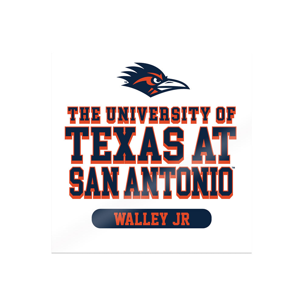 UTSA - NCAA Football : James Walley Jr - Sticker-0