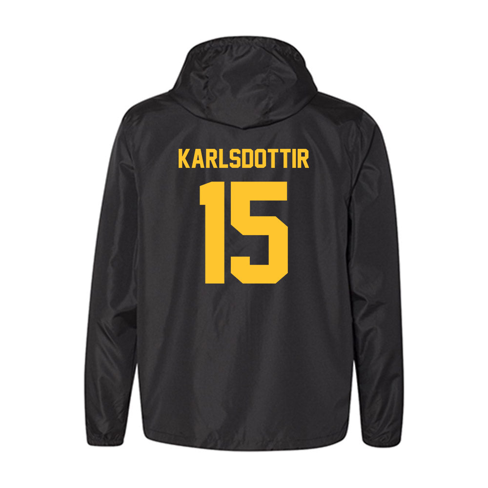 Wyoming - NCAA Women's Basketball : Heidur Karlsdottir - Windbreaker-1