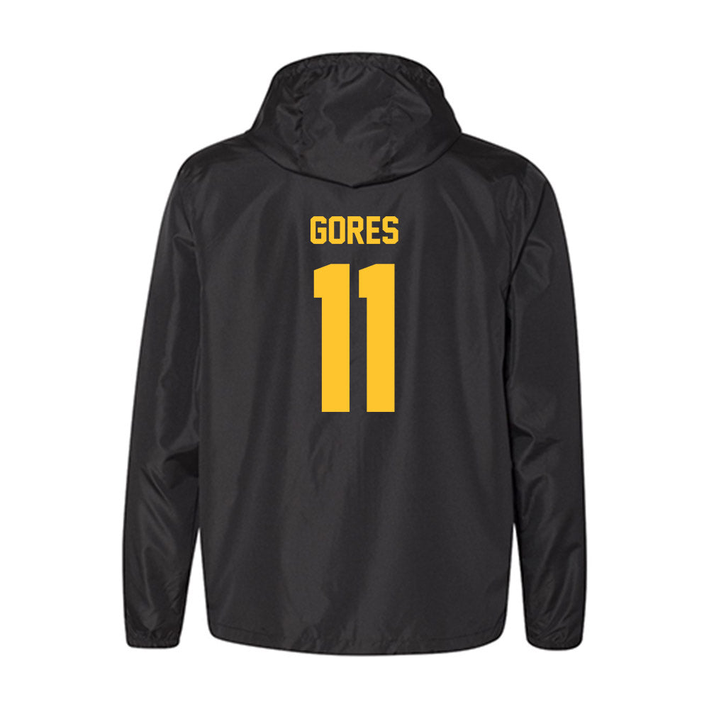 Wyoming - NCAA Men's Basketball : Gavin Gores - Windbreaker-1