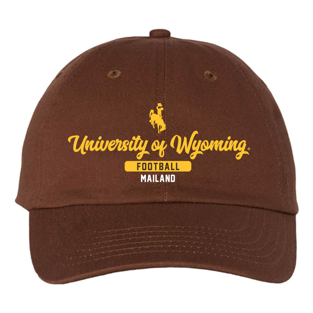 Wyoming - NCAA Football : Cooper Mailand - Dad Hat
