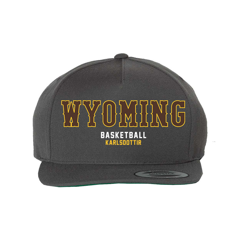 Wyoming - NCAA Women's Basketball : Heidur Karlsdottir - Snapback Hat-0