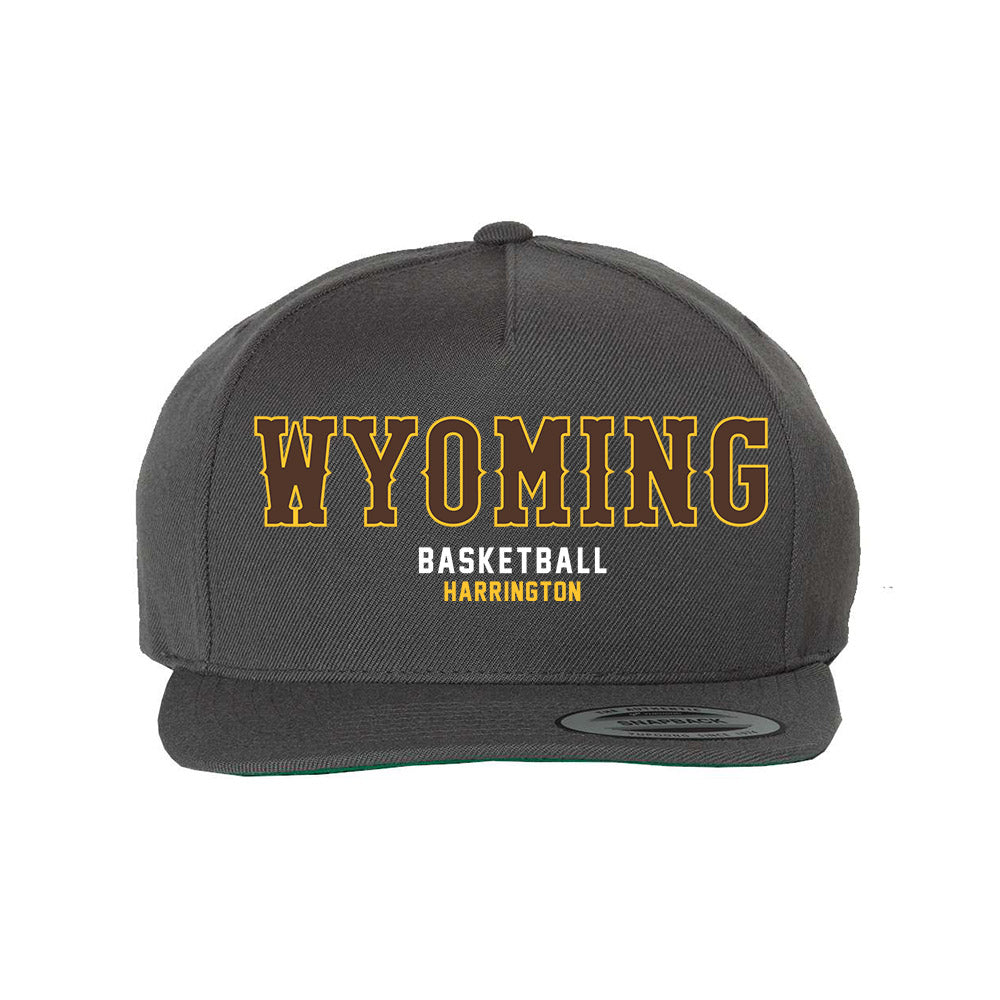 Wyoming - NCAA Women's Basketball : Katie Harrington - Snapback Hat-0