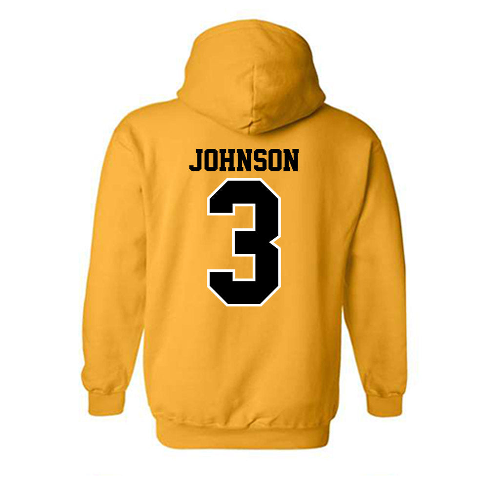 FHSU - NCAA Football : John Johnson - Classic Shersey Hooded Sweatshirt-1