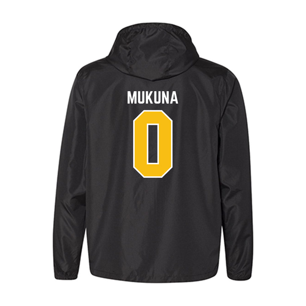 FHSU - NCAA Men's Basketball : Dan Mukuna - Black Windbreaker-1