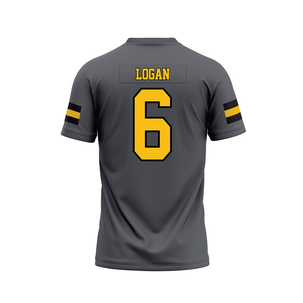 FHSU - NCAA Football : Tariq Logan - Grey Football Jersey