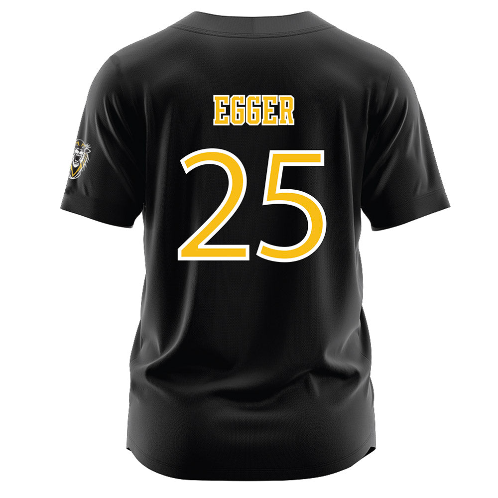 FHSU - NCAA Softball : Savanah Egger - Black Jersey-1