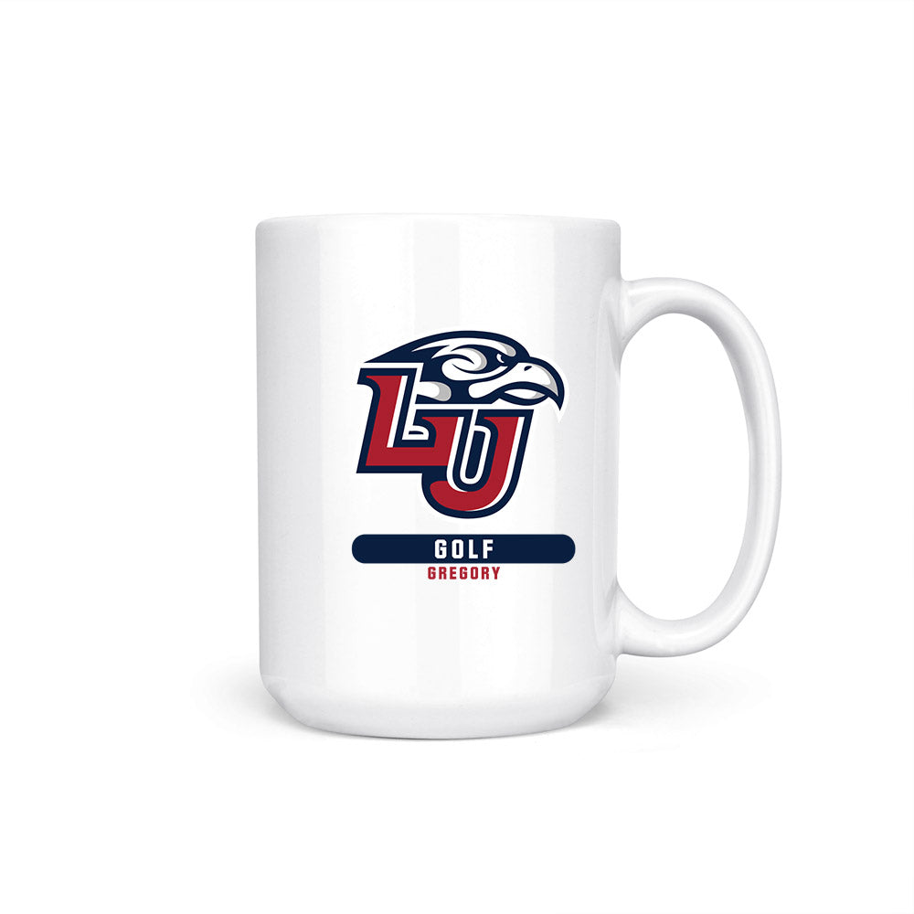 Liberty - NCAA Men's Golf : Andrew Gregory - Coffee Mug-0