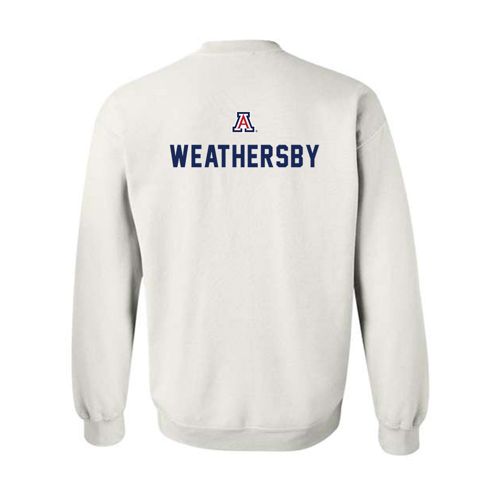 Arizona - NCAA Women's Soccer : Ella Weathersby - Sports Shersey Crewneck Sweatshirt