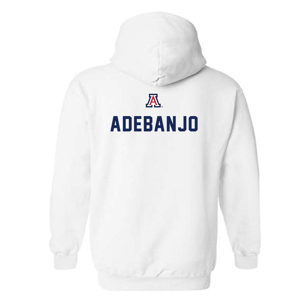 Arizona - NCAA Women's Basketball : Blessing Adebanjo - Sports Shersey Hooded Sweatshirt-1