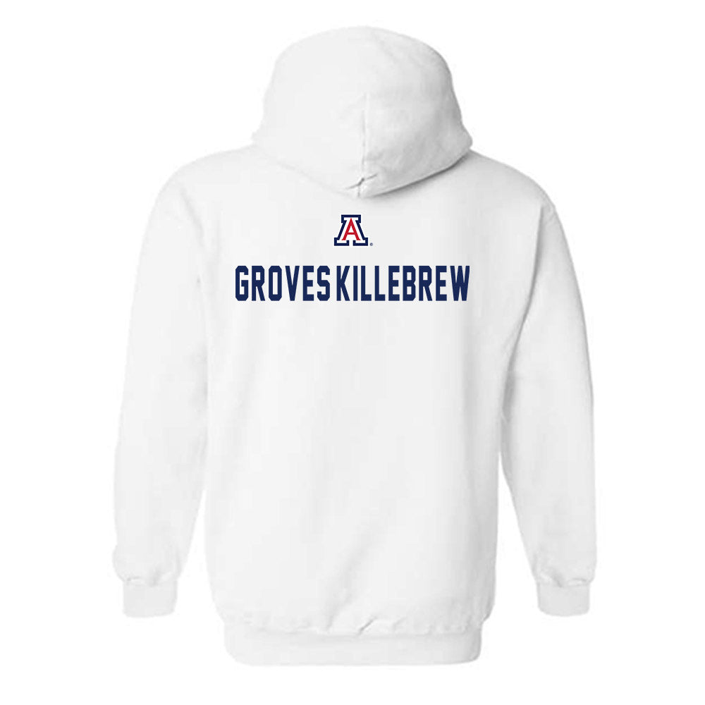Arizona - NCAA Football : Marquis Groves-Killebrew - Sports Shersey Hooded Sweatshirt-1