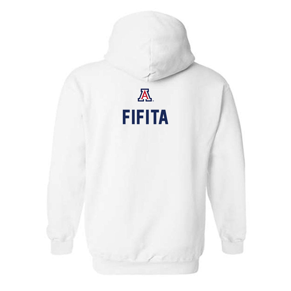 Arizona - NCAA Football : Noah Fifita - Sports Shersey Hooded Sweatshirt-1