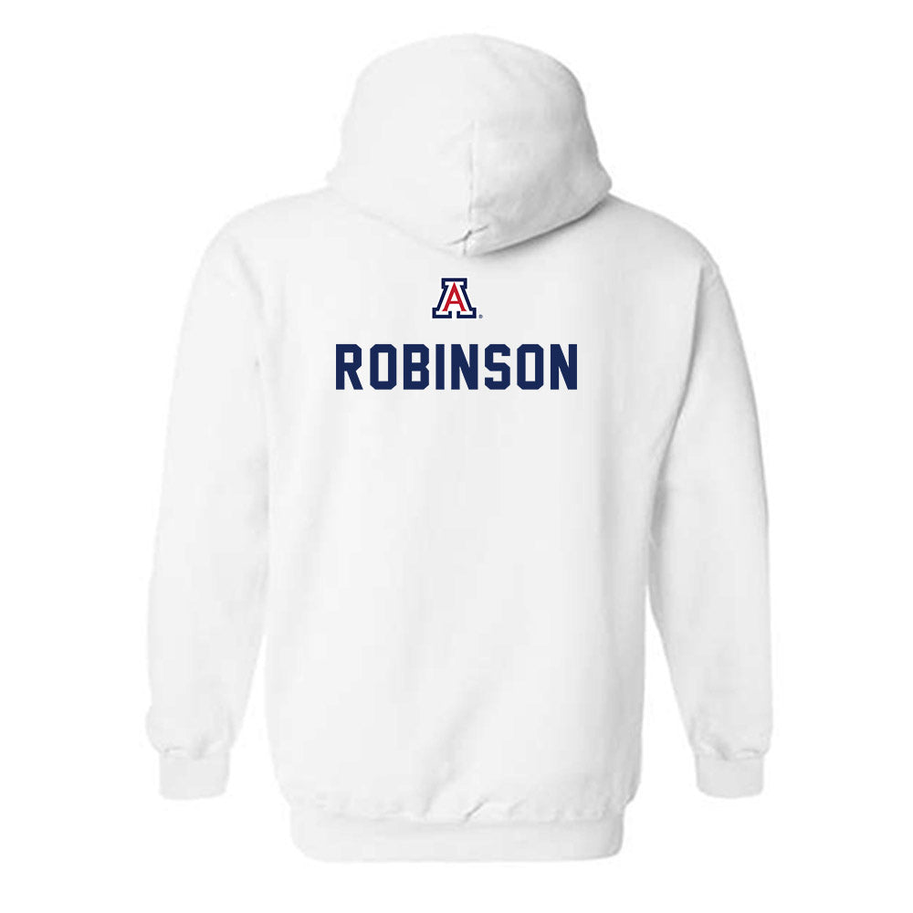 Arizona - NCAA Football : Myron Robinson - Sports Shersey Hooded Sweatshirt-1