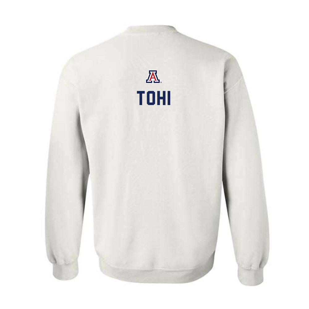 Arizona - NCAA Football : Sione Tohi - Sports Shersey Crewneck Sweatshirt-1