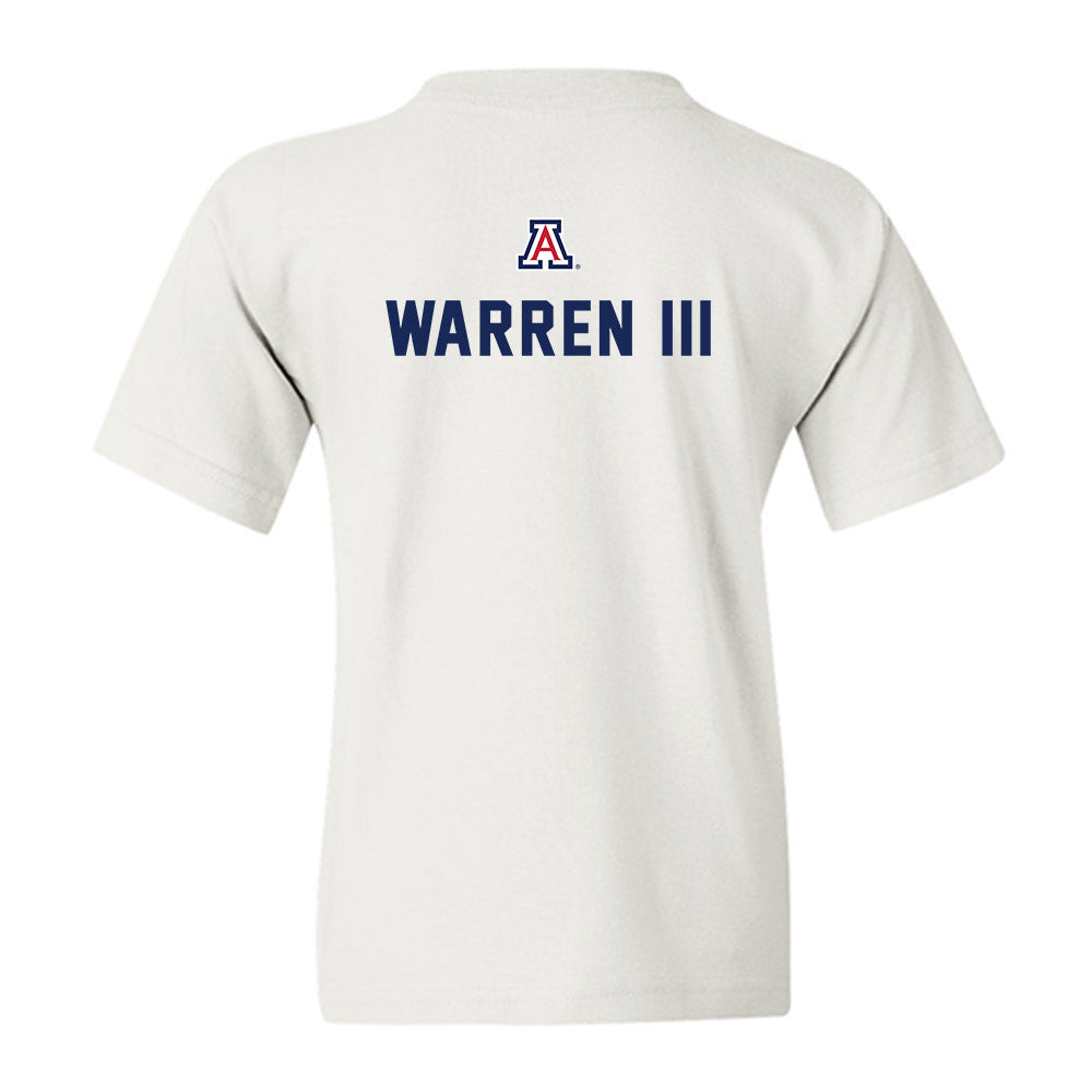 Arizona - NCAA Football : Cornelius Warren III - Sports Shersey Youth T-Shirt-1