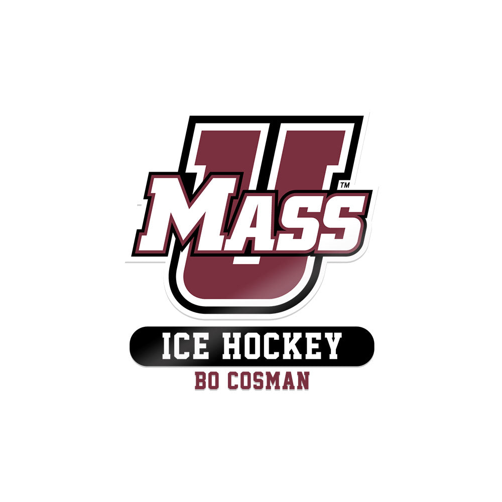 UMass - NCAA Men's Ice Hockey : Bo Cosman - Sticker-0