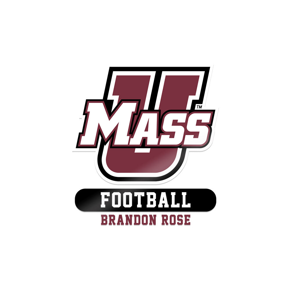 UMass - NCAA Football : Brandon Rose - Sticker-0