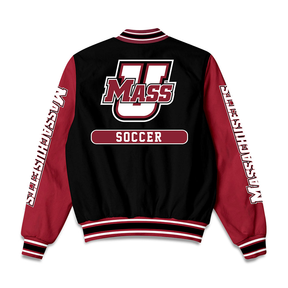 UMass - NCAA Women's Soccer : Lexi Terry - Bomber Jacket-1