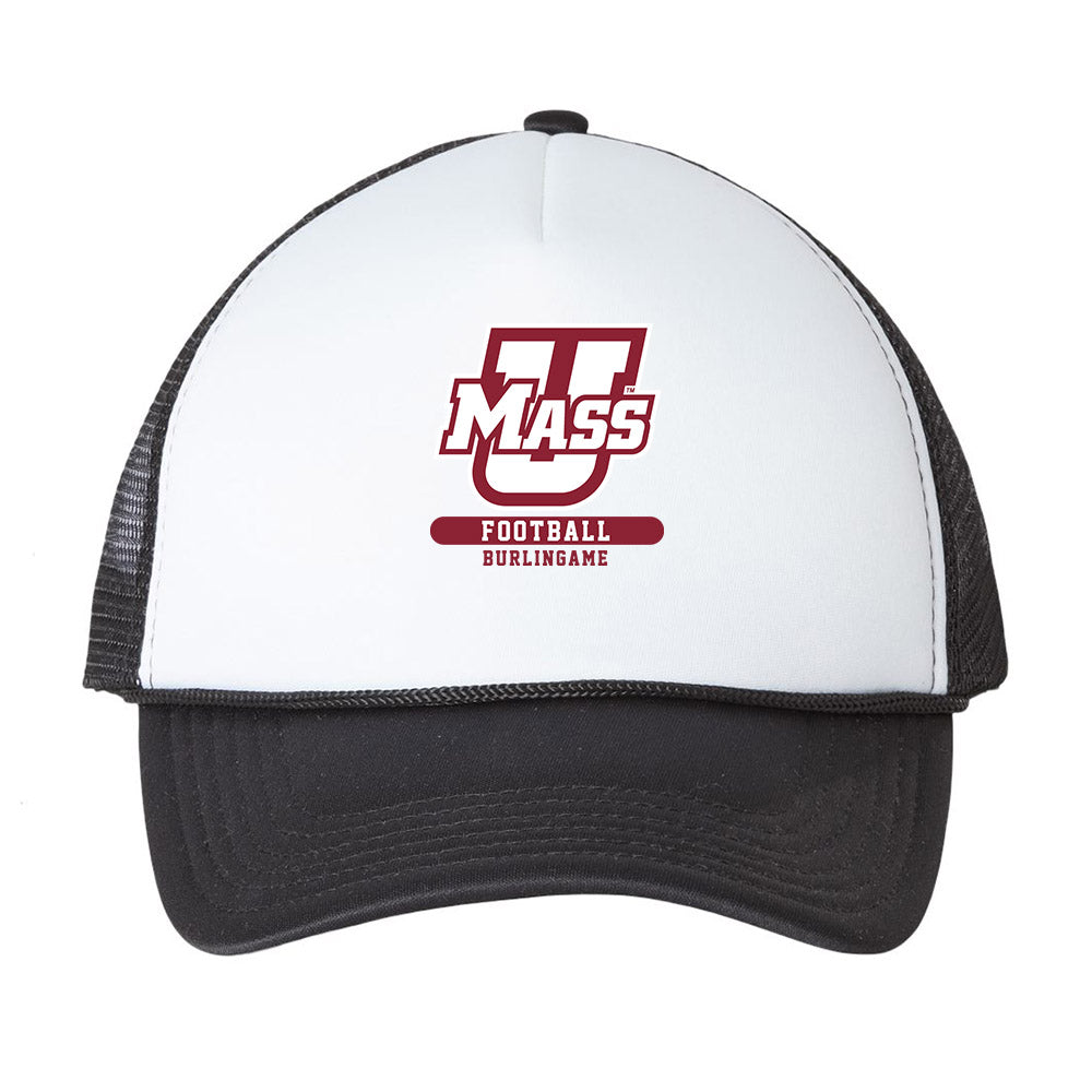 UMass - NCAA Football : Tanner Burlingame - Trucker Hat-0