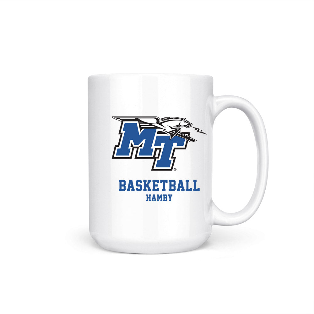 MTSU - NCAA Women's Basketball : Gracie Hamby - Coffee Mug-0