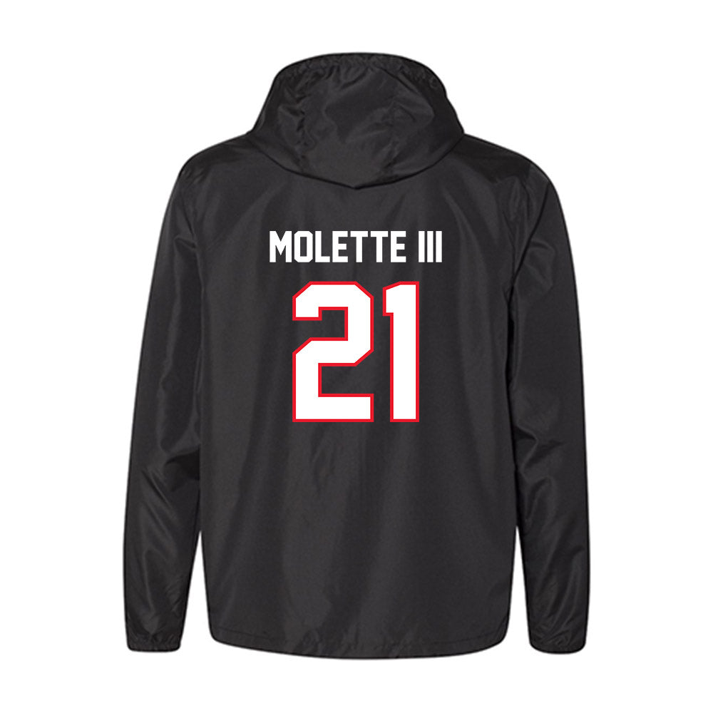 UConn - NCAA Football : Lee Molette III - Windbreaker