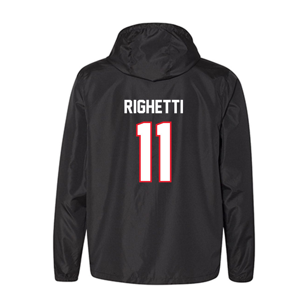 UConn - NCAA Women's Soccer : Tiana Righetti - Windbreaker-1