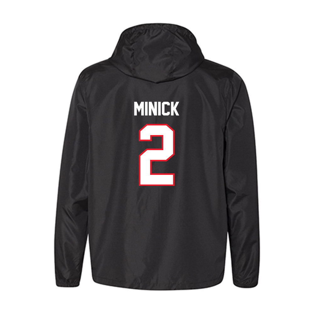 UConn - NCAA Baseball : Tyler Minick - Windbreaker-1