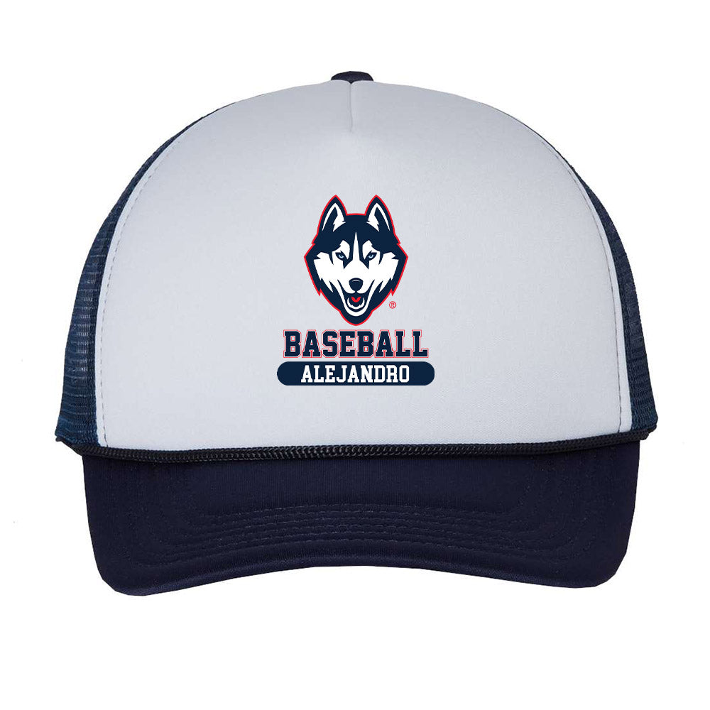 UConn - NCAA Baseball : Hector Alejandro - Trucker Hat