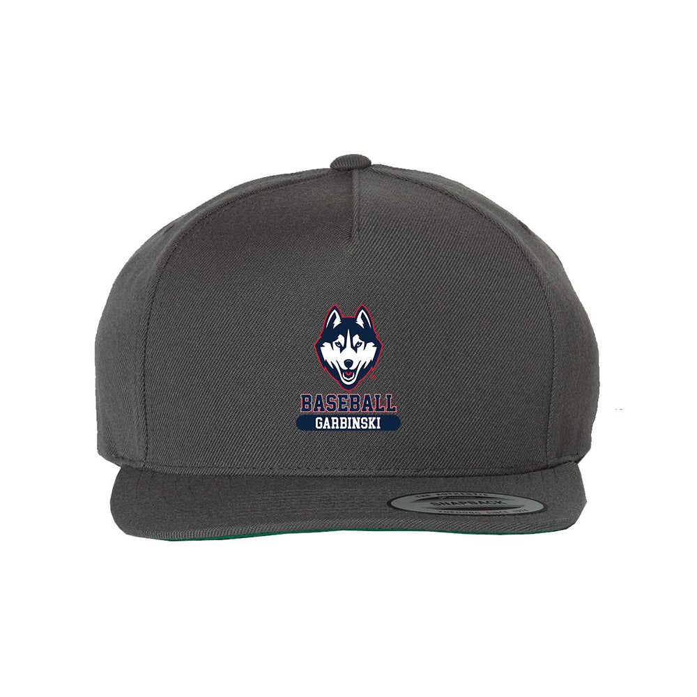 UConn - NCAA Baseball : Garret Garbinski - Snapback Hat