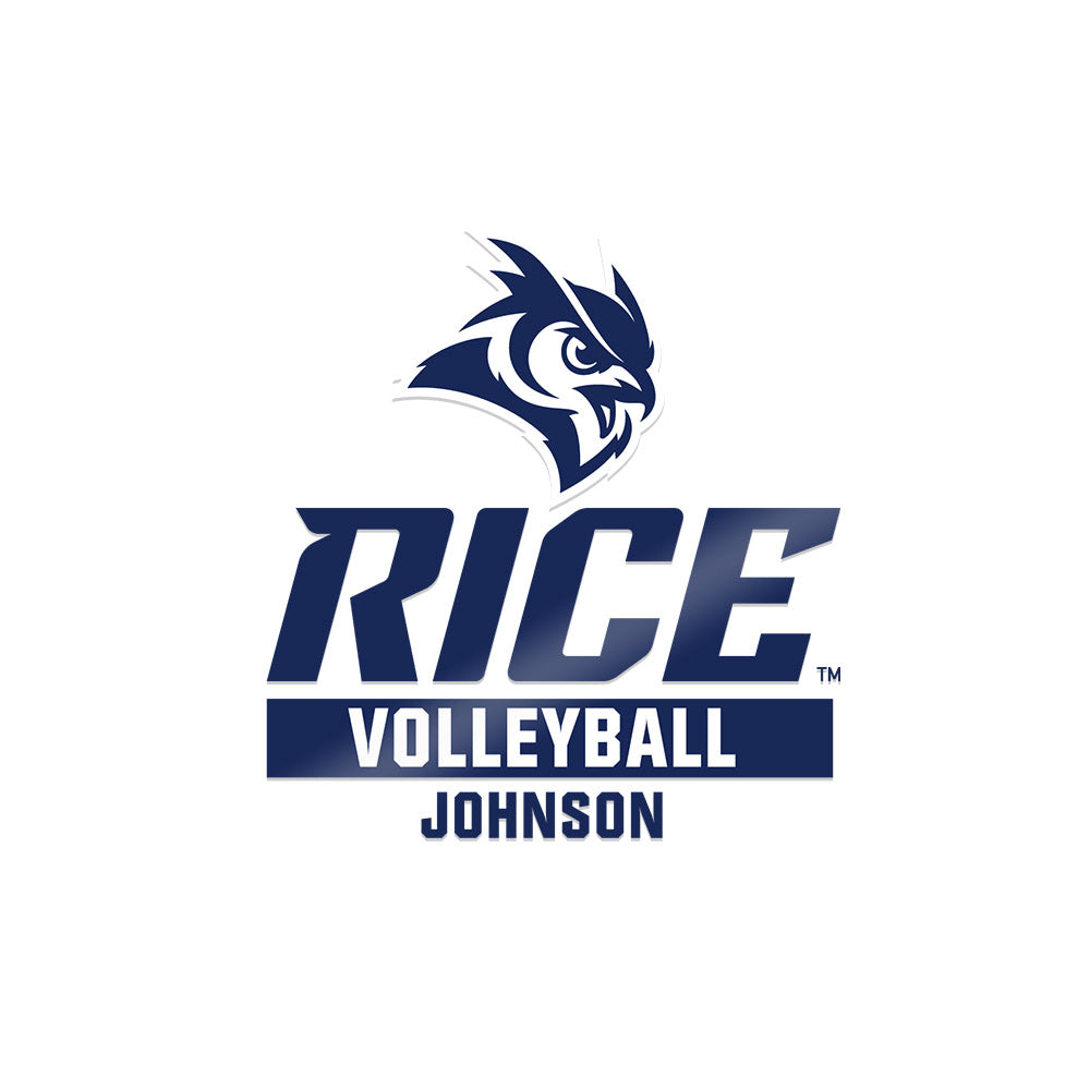Rice - NCAA Women's Volleyball : Taylor Johnson - Sticker-0