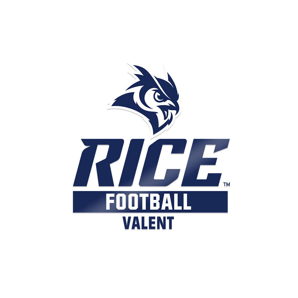 Rice - NCAA Football : Patrick Valent - Sticker-0