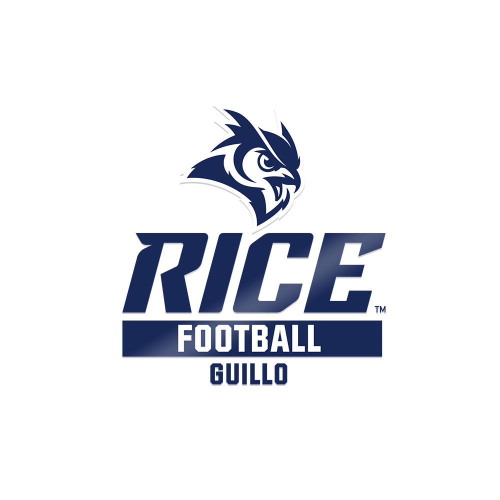 Rice - NCAA Football : Ryan Guillo - Sticker-0