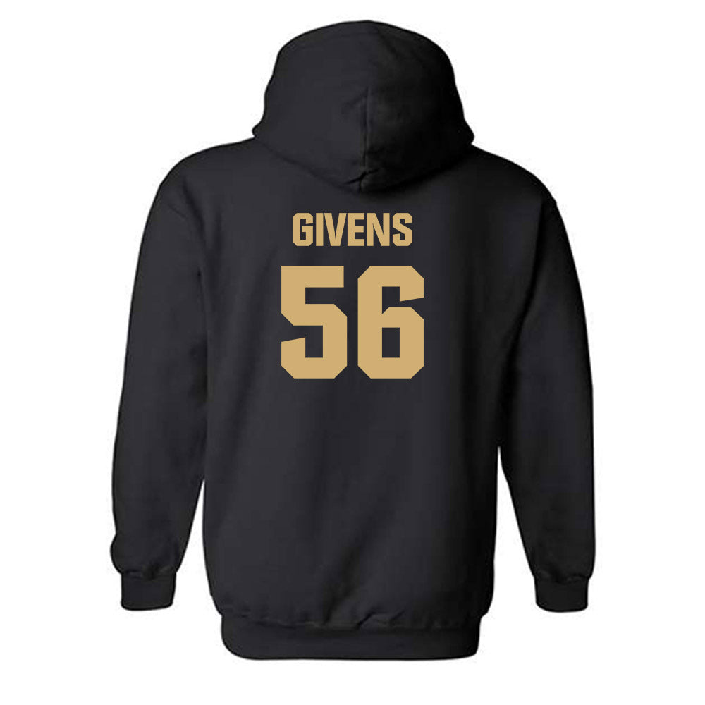 Vanderbilt - NCAA Football : Gunner Givens - Sports Shersey Hooded Sweatshirt-1