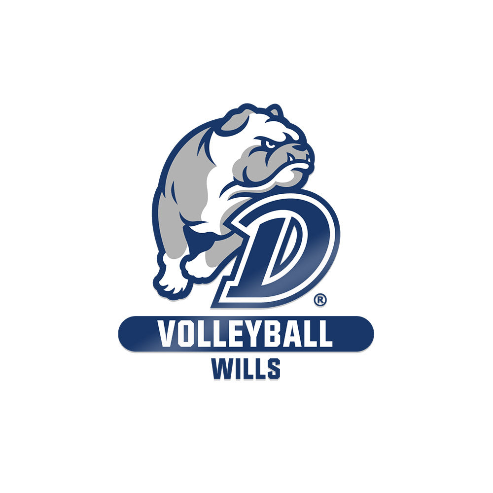Drake - NCAA Women's Volleyball : Jada Wills - Sticker-0