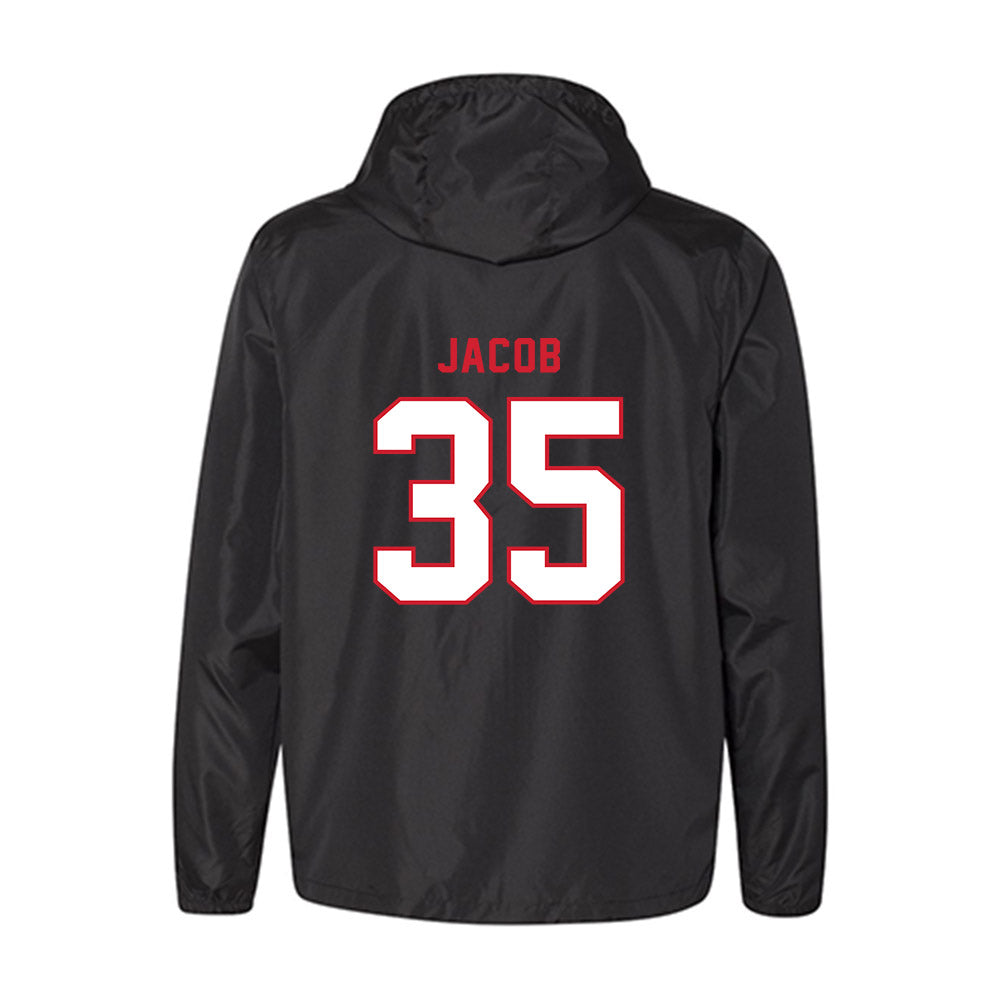 Louisiana - NCAA Football : Collin Jacob - Windbreaker-1