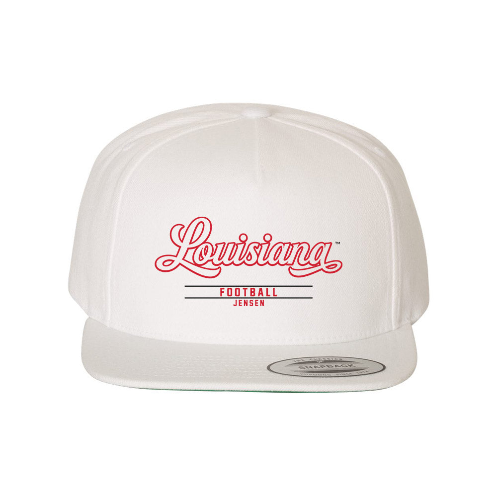 Louisiana - NCAA Football : Caden Jensen - Snapback Hat