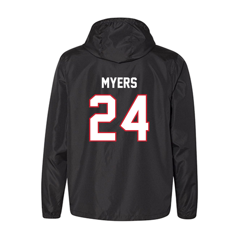 NC State - NCAA Football : Zack Myers - Windbreaker