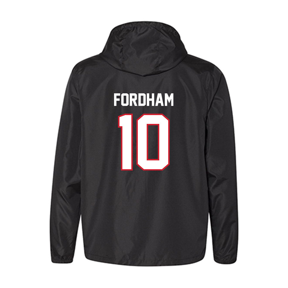 NC State - NCAA Football : Caden Fordham - Windbreaker