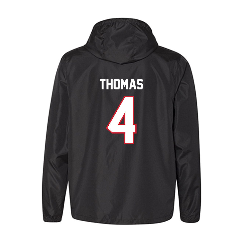 NC State - NCAA Football : Tra Thomas - Windbreaker-1