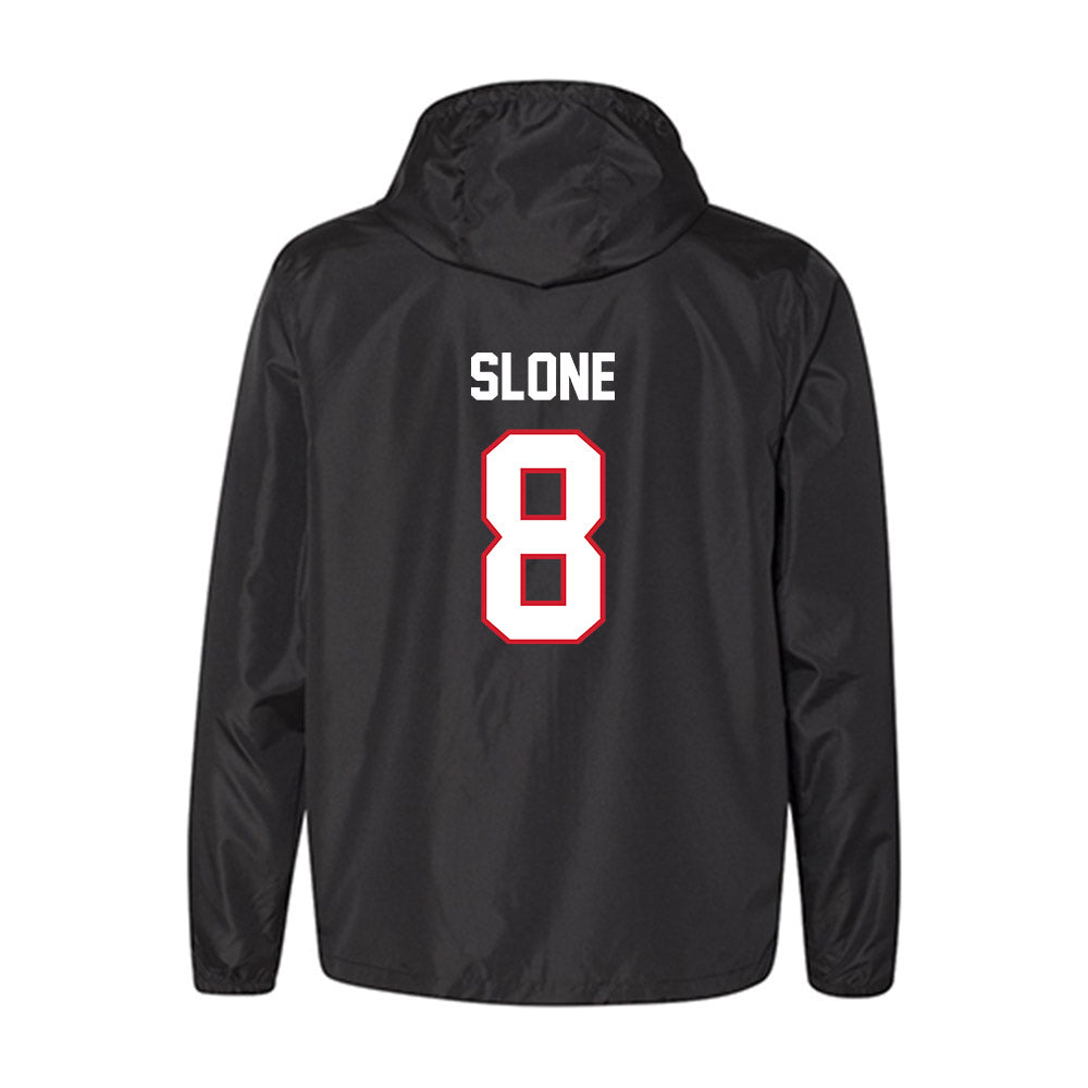 NC State - NCAA Football : Cian Slone - Windbreaker-1