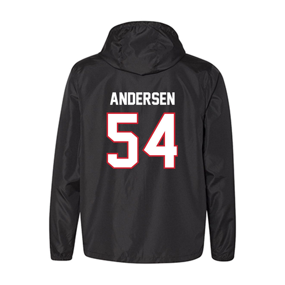 NC State - NCAA Football : Teague Andersen - Windbreaker-1