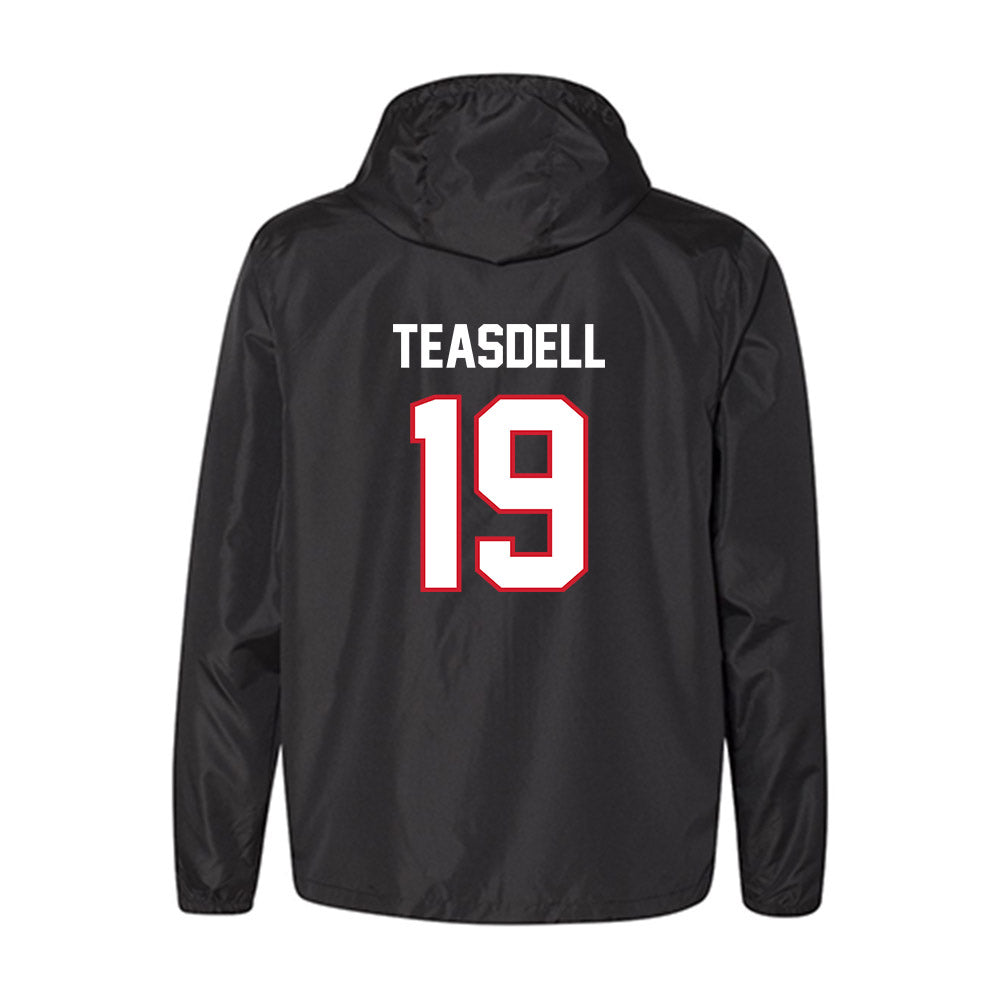 NC State - NCAA Football : Tristan Teasdell - Windbreaker-1