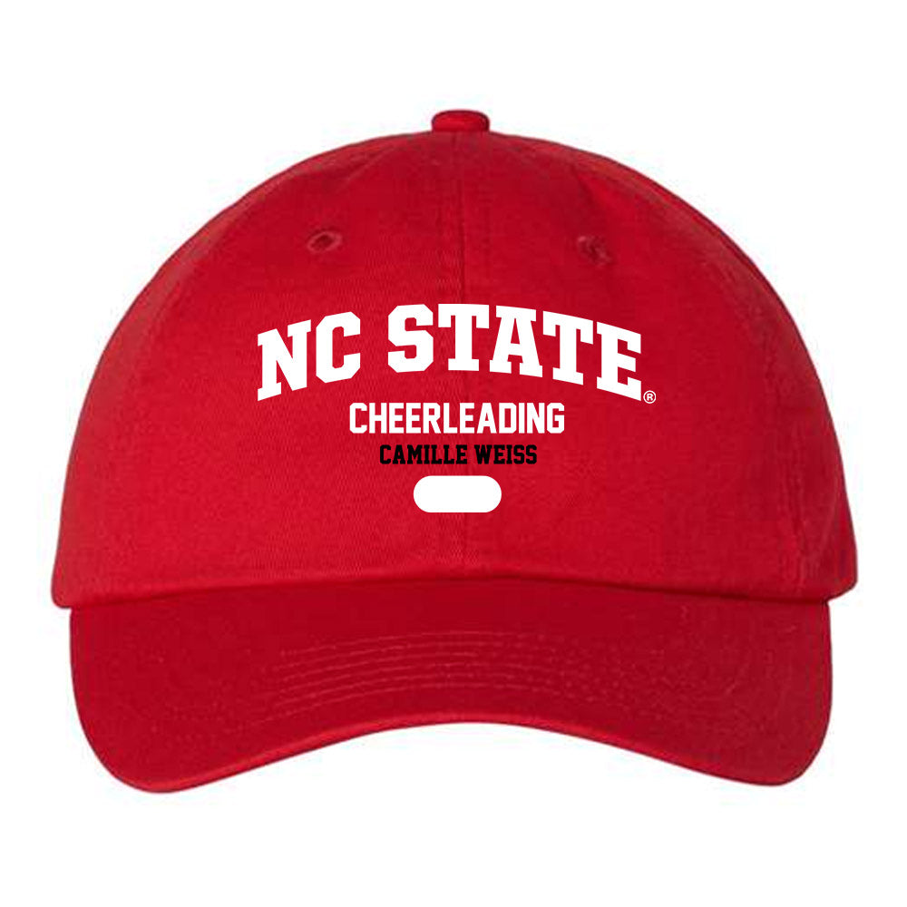 NC State - NCAA Cheerleading : Camille Weiss - Dad Hat-0