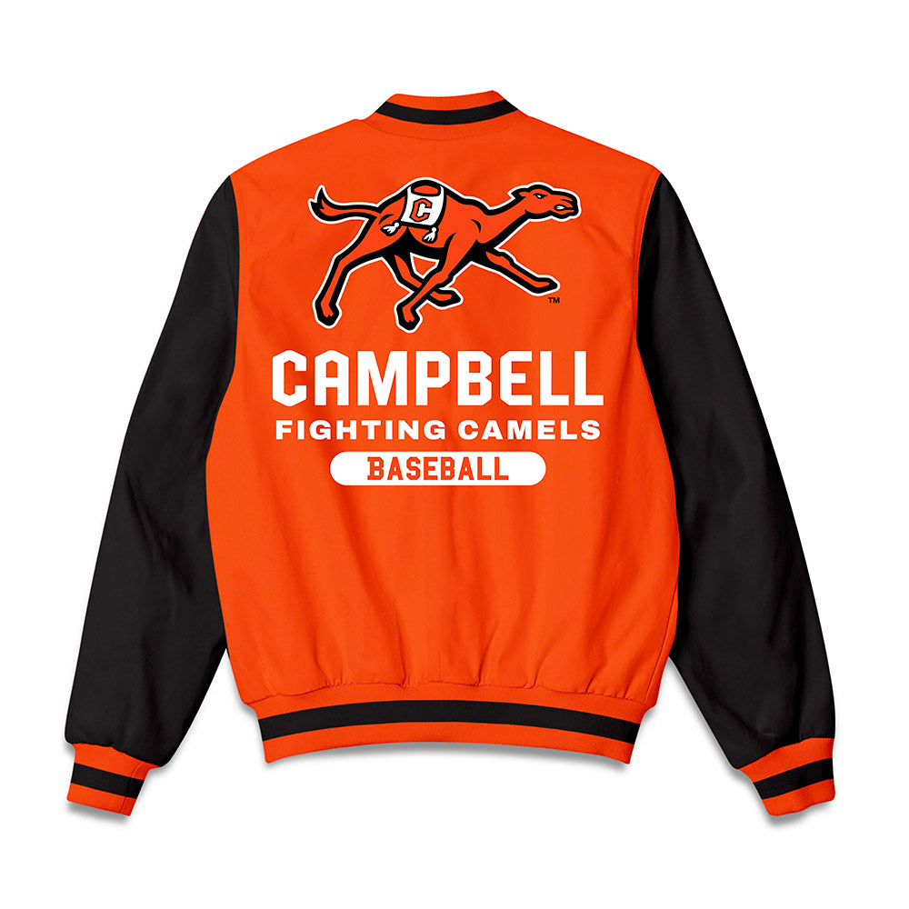 Campbell - NCAA Baseball : David Rossow - Bomber Jacket