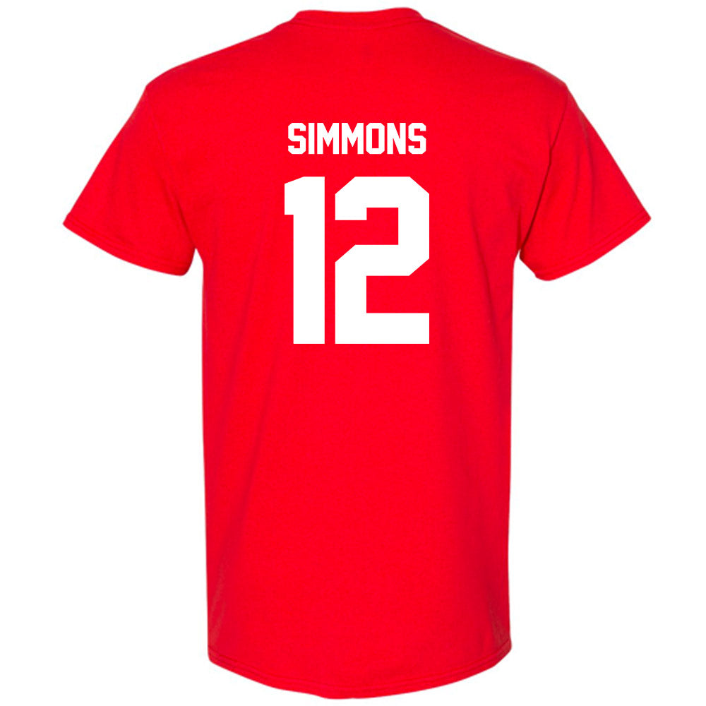 Utah - NCAA Football : Larry Simmons - Classic Shersey T-Shirt-1