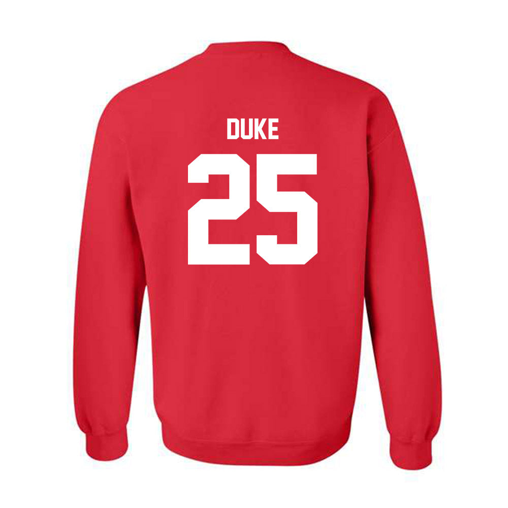 Utah - NCAA Football : Bryce Duke - Classic Shersey Crewneck Sweatshirt-1