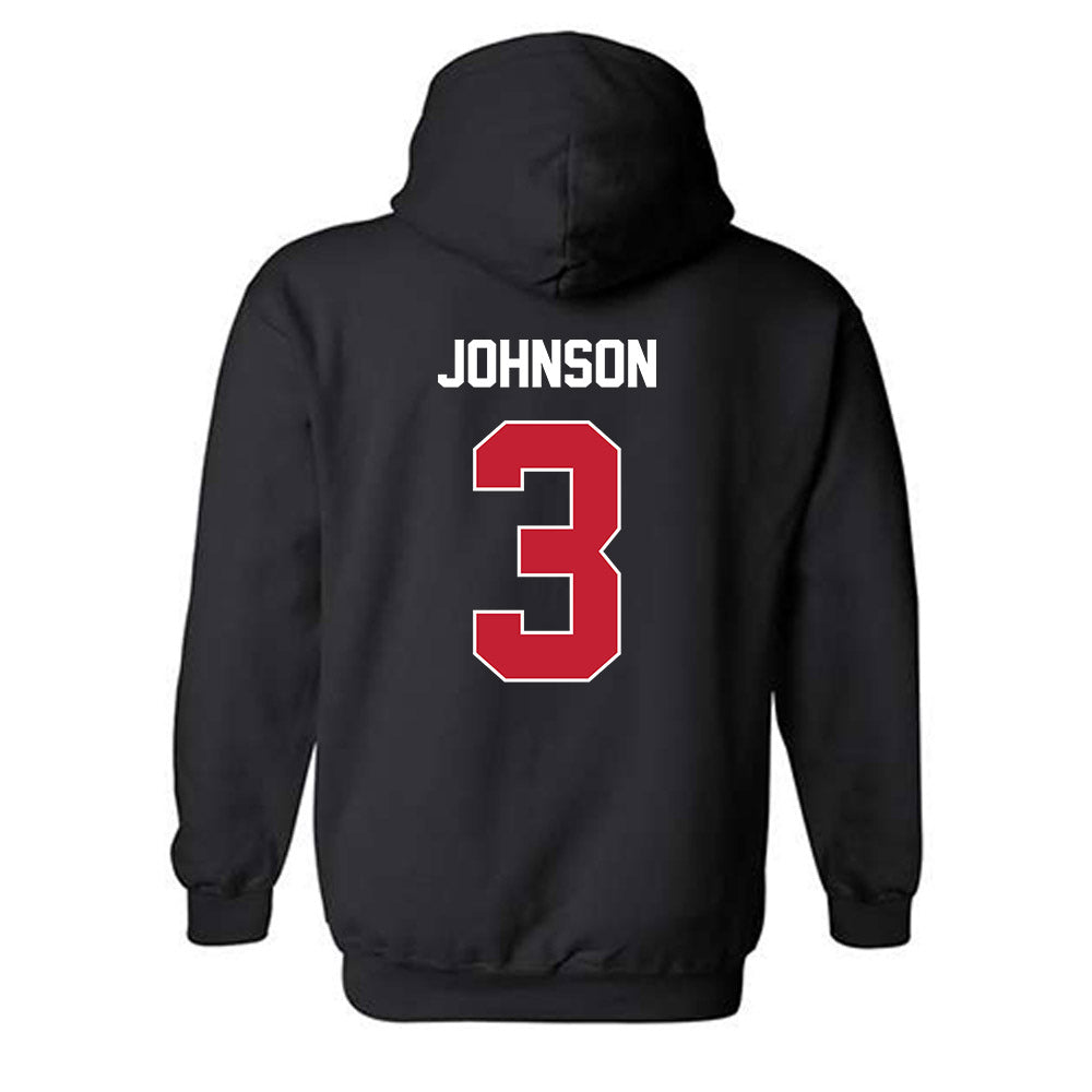 Utah - NCAA Football : Nate Johnson - Classic Shersey Hooded Sweatshirt-1