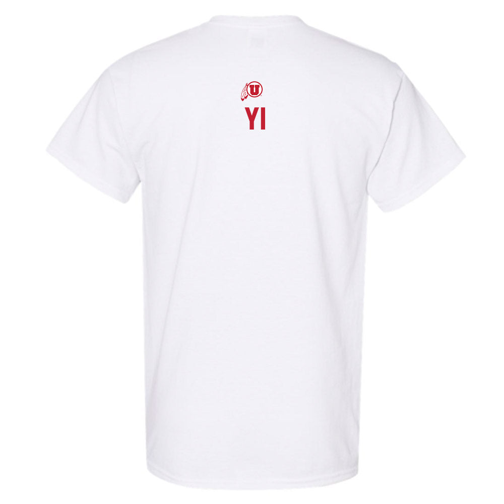 Utah - NCAA Men's Swimming & Diving : Daniel Yi - Classic Shersey T-Shirt-1