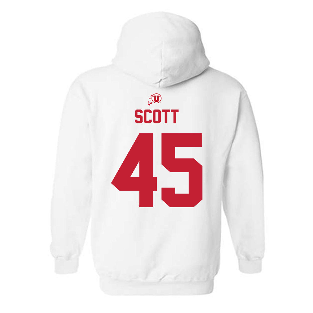 Utah - NCAA Baseball : Griffin Scott - Classic Shersey Hooded Sweatshirt-1